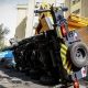 حادثه مرگبار جرثقیل در خیابان شریعتی تهران
