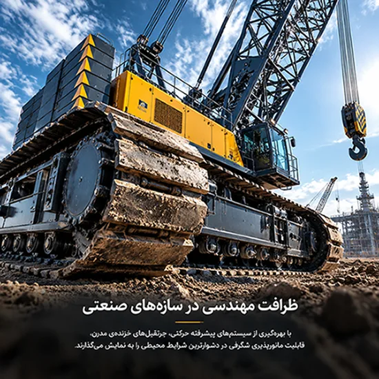 رده بندی جرثقیل های غول پیکر بر اساس تکنولوژی ساخت